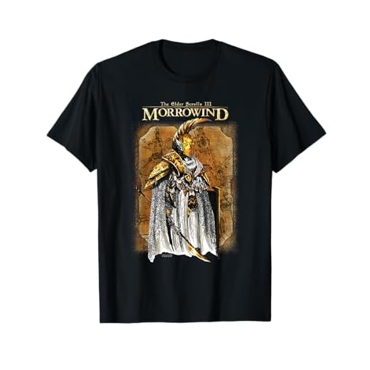 Elder Scrolls Morrowind Concept Illustration Video Game T-Shirt