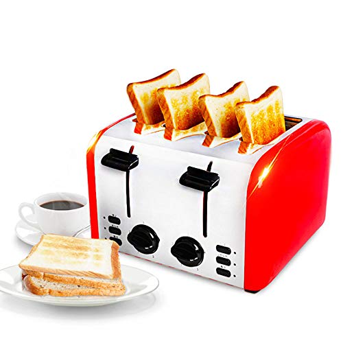 4 Scheiben Toaster,Professioneller Toaster Für Den Heimgebrauch,Frühstück Spucken Fahrer,Minivollautomatischer Sandwichmaker,Abnehmbare