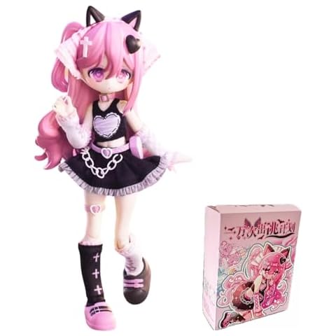 CALEMBOU BJD Doll Blind Box, Kawaii Ten Thousand Escape Plans Series Ball Jointed Doll, Surprise Toys Collectable Action Figure Posable Dress Up Doll for Gifts Cover