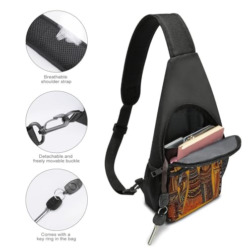 Bolso bandolera ligero para senderismo y viaje miniatura 4