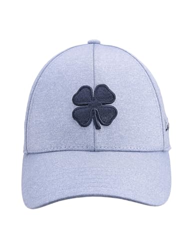 Black Clover Unisex Lucky Heather Laser 5 Hat Heather Blue Hat/3d Navy Clover SM/MD One Size