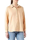 Sheer Linen Noa Noa Womens Otn Organic Cotton Voile Shirt,Long Sleeve Hemd, Almost APRICOT, 40