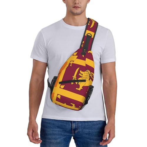Mochila Unisex con diseño de bandera de Sri Lanka miniatura 7
