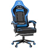 RXGAMING ゲーミングチェア オフィスチェア イス 椅子 テレワーク 疲れない 幅広座面 デスクチェア オットマン付き ゲーム用チェア145°リクライニング パソコンチェア 座り心地よい テレワーク 収納便利