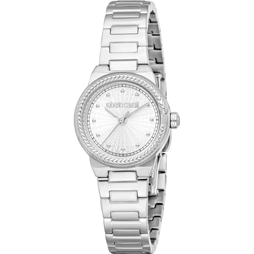 Roberto Cavalli Orologio Analogico al Quarzo Donna con Cinturino in