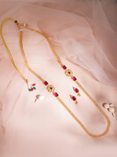 Image of Rubans Necklace Set Stylish Jewellery Gift for Women & Girls