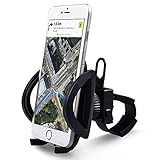 Bergsteiger Fahrrad Handyhalterung für alle Smartphone, Handyhalter, iPhone X 8 7 6S/6S Plus 6/6Plus 5S/4S Galaxy S5/S4/S3, auch für Kinderwagen & Motorrad, Original Fahrrad-Zubehör