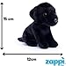 Imagen de Zappi Co MAX, el Labrador Negro de Peluche