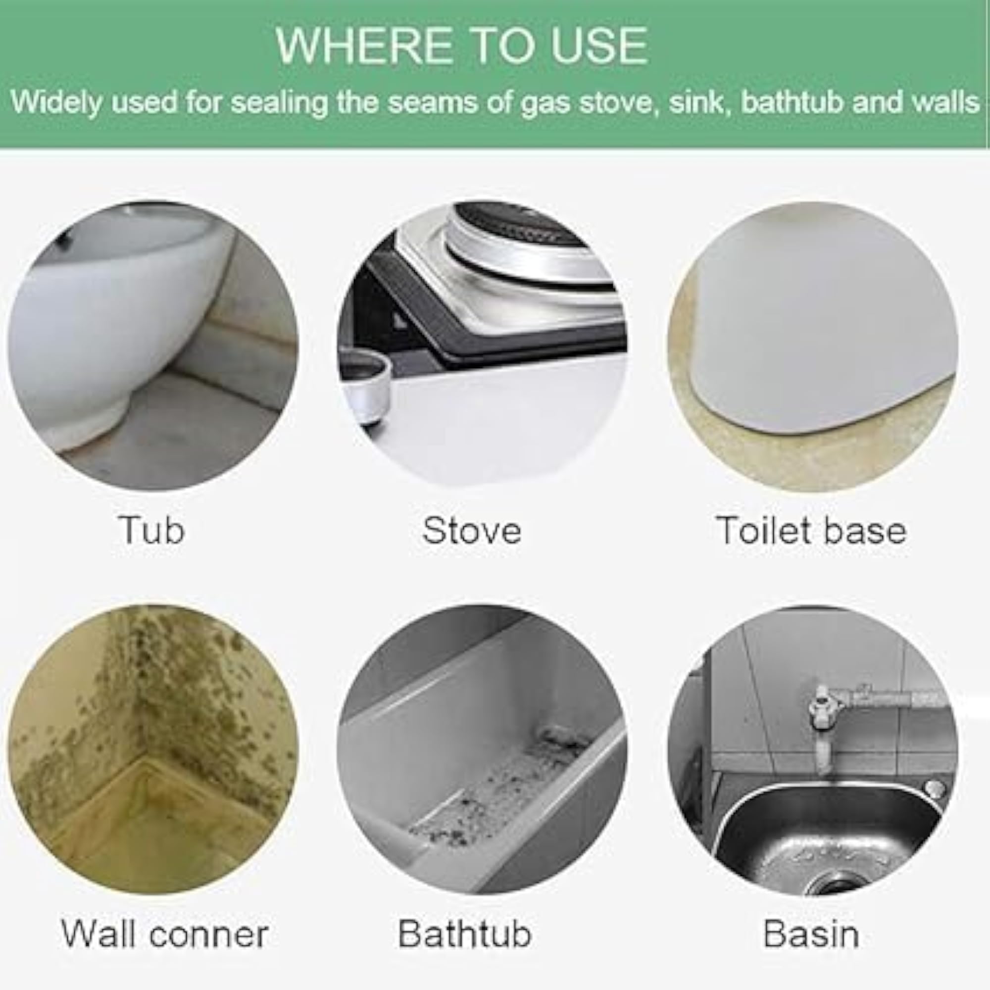Waterproof Self Adhesive Caulk Tape