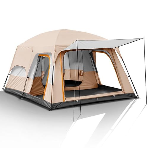 Carpa de Camping Domo Multiroom 8-12 Personas Caqui miniatura 1
