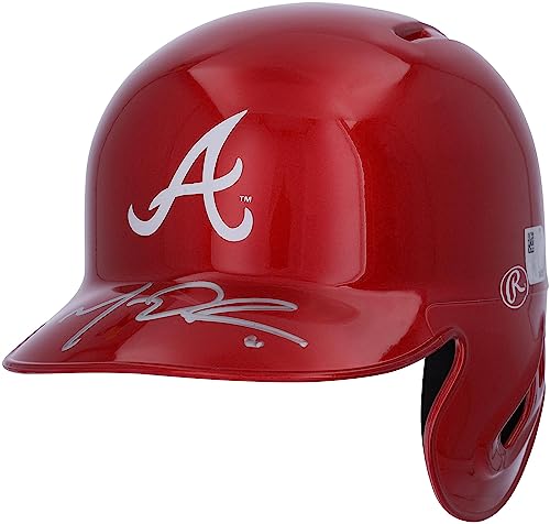 Matt Olson Atlanta Braves Autographed Alternate Chrome Rawlings Mini Batting Helmet - Fanatics Exclusive - Autographed Mlb Helmets #TOP23