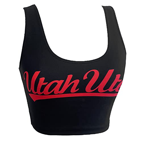Image of Lojobands Women's College Gameday Outfit Tank Top Tailgate Crop Top One Size Fits Most