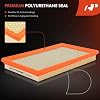 A-Premium Engine Air Filter Compatible with Infiniti, Nissan, Saab & Subaru - 350Z, Altima, Frontier, Maxima, Murano, Pathfinder, Quest, Sentra, Xterra, FX35, G20, JX35, M30, Forester, Impreza, Legacy