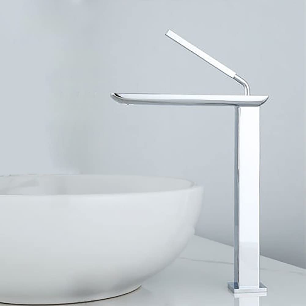 Grifo de baño moderno monomando JCAKES para renovar lavabos con instalación de un solo orificio