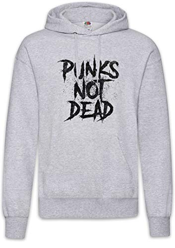 Punks Not Dead Hoodie sweat à capuche punk rock alternatif chaud et confortable pour concert