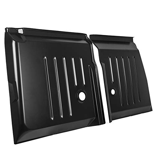 KUAFU Front Pair Cab Floor Pan Steel Compatible with 1999 2000 2001 2002 2003 2004 2005 2006 2007 Chevy Silverado GMC Sierra Driver Passenger Side (2 Packages)
