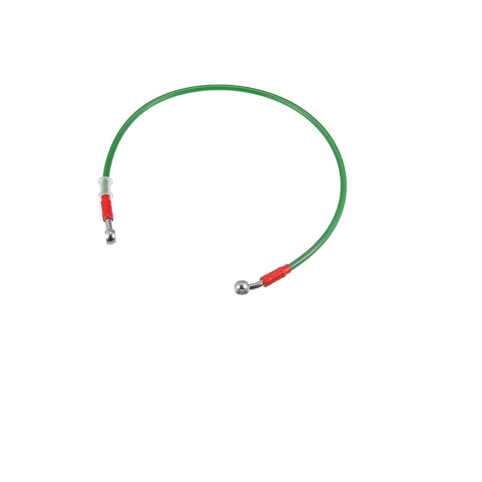 Ksxzw Green Motorbike Part Motorbike Accessories Length 70Cm 28° 0° 10Mm Inner Diameter Motorcycle Hydraulic Brake Line Oil Hose Pipe