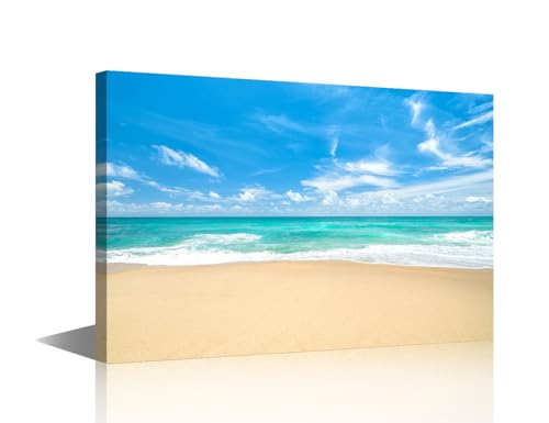 Toile murale encadrée mer et ciel bleu d'été Phuket de qualité