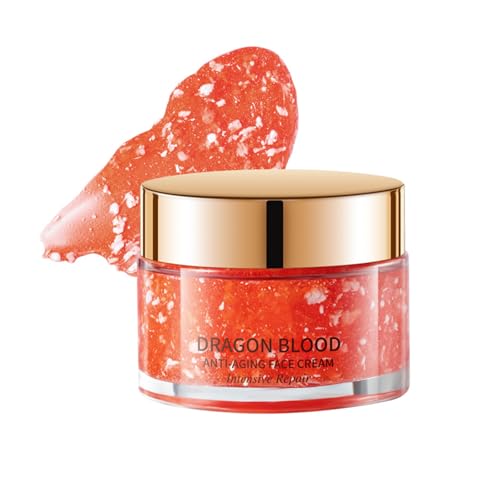 Crema Facial de Sangre de Dragón - Crema tensora para el rostro, crema facial antienvejecimiento, hidratante facial antiarrugas, hace la piel tensa, rellena y suave, adecuada para todo tipo de piel