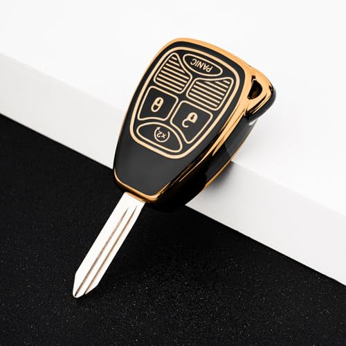 Carcasa de llave Jeep Patriot acabado TPU premium elegante 7