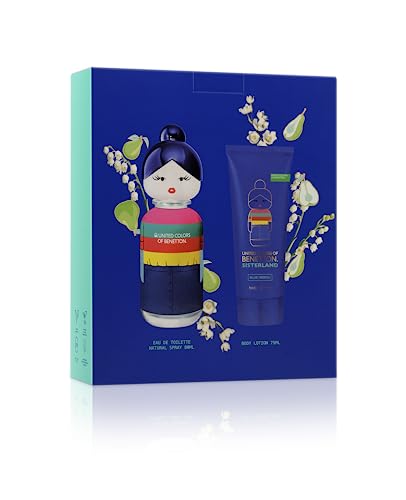 Benetton, Estuche de Regalo Sisterland Blue Neroli para Mujer EDT...