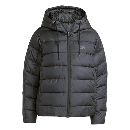 Veste Adidas femme doudoune synthétique isolante matelassée coupe-vent noire