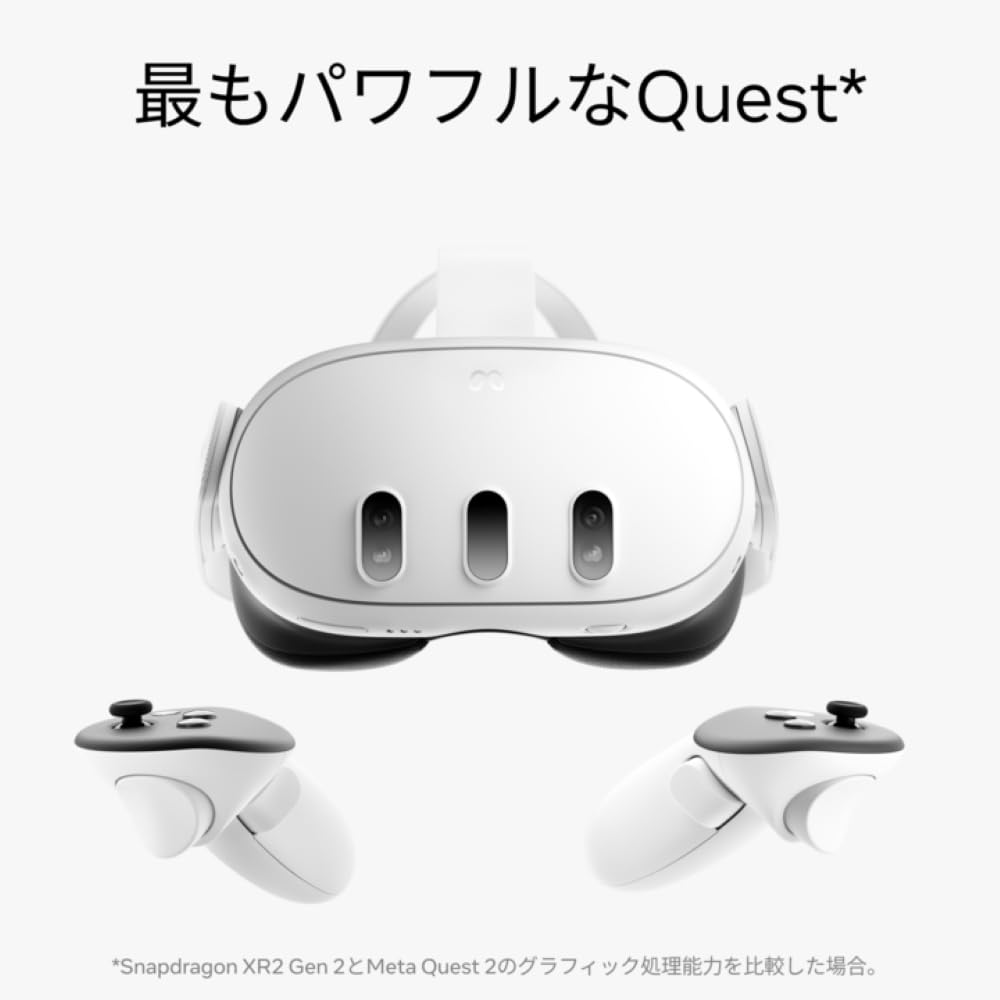 Amazon.co.jp: Meta Quest 3 128GB | 画期的なMR(複合現実) | PC VR/MR 