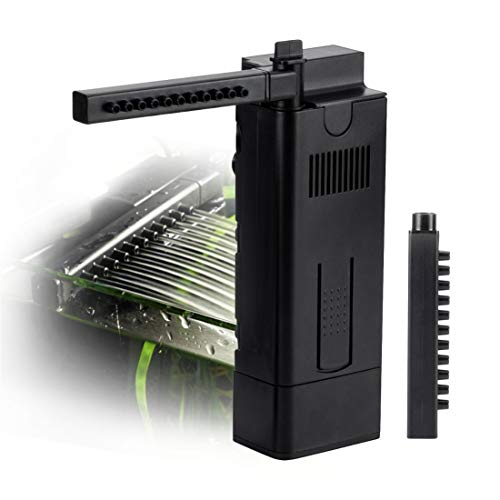 Hygger Aquarium Filter, Internal Filter 280GPH Adjustable Water Flow Low Water Level in-Tank Filter
