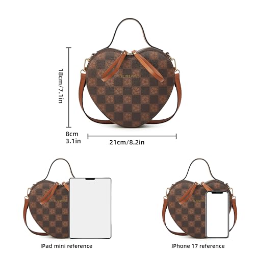 Image of Crossbody Purse for Women Small Crossbody Bags Trendy Vegan Leather with Adjustable Shoulder Straps Gift for Mother Wife Mom