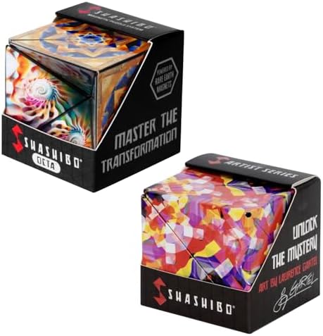 Shashibo DODECA and Octa Magnetic Puzzle Cube, Bundle of 2 image 2