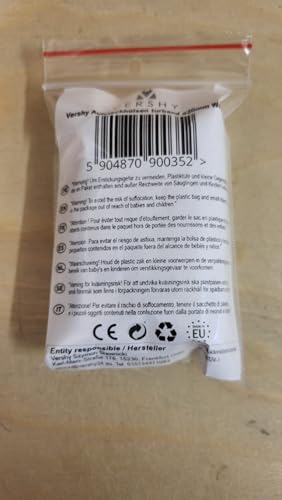 Aufsteckhülsen 2 Stück Weiss Türband Ø 20 mm Kunststoff