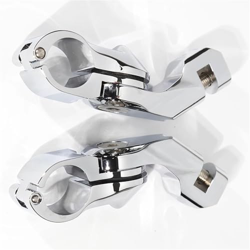 Repose-Pieds Coudés Moto 32mm pour les Longs Voyages Custom