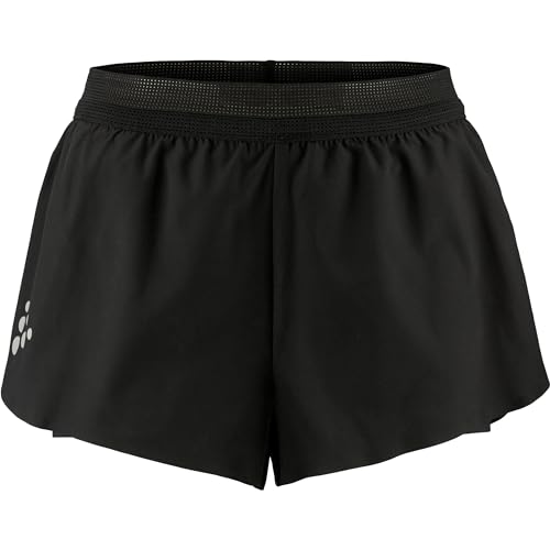 Craft Femme Pro Hypervent Split 2 Short de course évitant irritations et chaleur