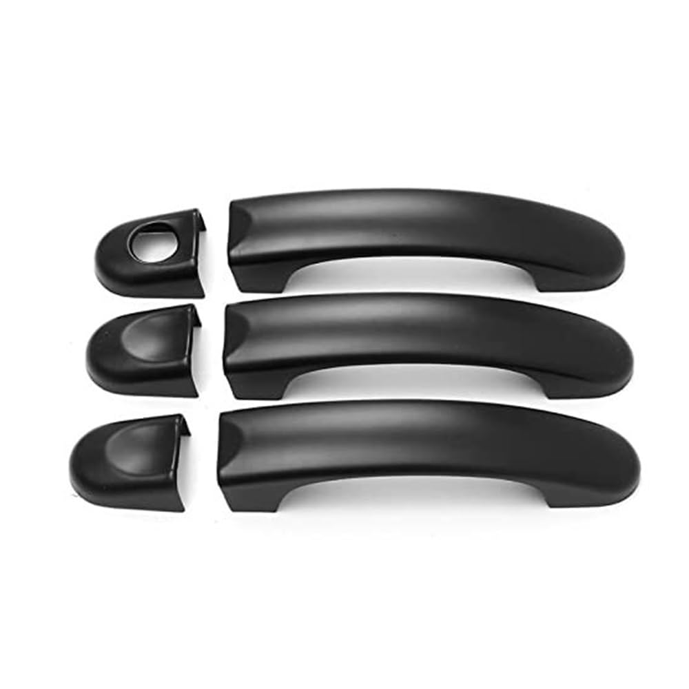 FLBZBLKASL Car Door Handle Cover for Vw for T5 Transporter 2003-2015 & for T6 2015+ External Trim Decor Right Handle