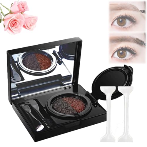 LXCJZY Eyebrow & Eyeliner Cream with Stamp, 2025 New Multi-Functional Double-Headed Eyeliner Stamp, 2 in 1 Eyebrow & Eyeliner Cream with Stamp (02#)