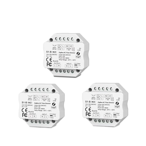 Variateur LED Triac 110V 220V avec commande vocale et protocole sans fil