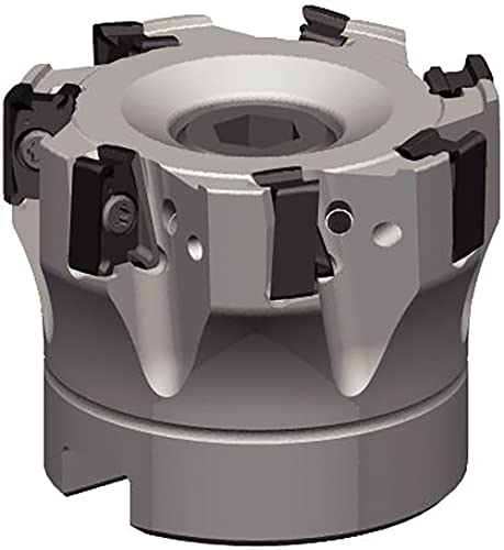 Image of WIDIA 6425491 90 Shoulder Mill VSM490-10 Inch End Mill 1.0000 Inch Dia, 0.3940 Inch Max Depth, 1.9680 inch Length, A-Socket Head Cap Screw Shell Mill Steel 8 Flutes