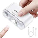 Coupe Ongles Électrique, Coupe-Ongles Automatique 2 en 1 avec lumière LED avec 2...
