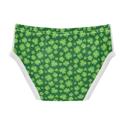 Boys' Exclusive Briefs Toddler Underwear 95% Combed Cotton Boxerbriefs 2T Patrick Green Clover Pattern 262