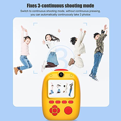 Câmera de impressão instantânea térmica para crianças Câmera de vídeo digital de alta definição de 2