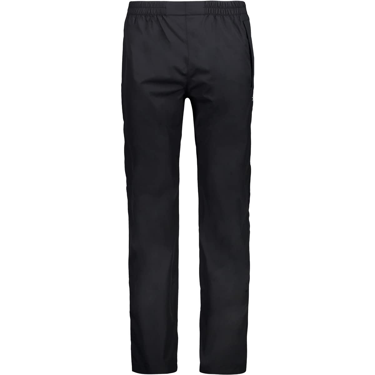 CMP - Man Pant Rain With Full Lenght Side Zips, Black, XL