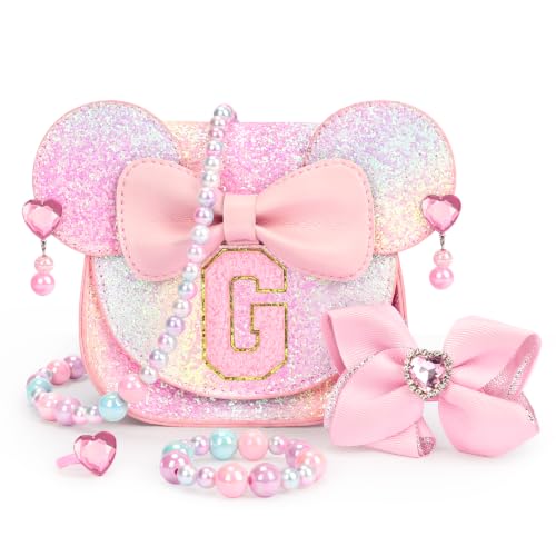 Image of mibasies Toddler Purse Gifts for Girls: 3 Year Old Girl Gifts, Girl Toys Purse Set