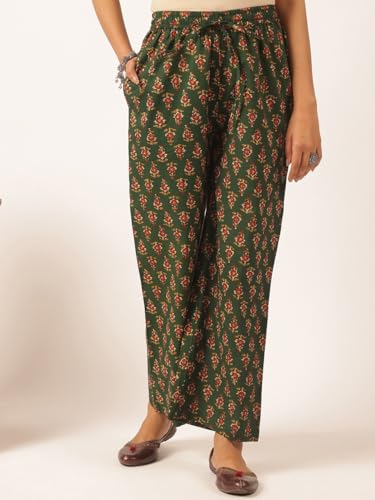 Image of Vbuyz Women's Printed & Embellished & Mirror Work Straight Cotton Stitched Kurta set | Straight Kurta Pant Dupatta | Kurta Set with Dupatta for Women | Suit Set | Ethnic Set | Printed Kurta Set