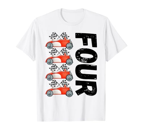 Bruh it's my 4th birthday boy checkered bro i'm 4 tee funny t-shirt