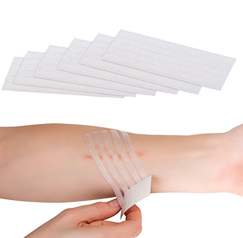 newgen medicals Apósitos en medicamentos, remedios y suplementos d - apósito adhesivo: Paquete de 30 tiras de sutura médica, Yeso adhesivo, 102 x 6 mm (apósito adhesivo los Heridas permanecer juntos)