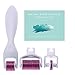 Produktbild Skin Radiance Derma Roller Set mit drei austauschbaren Köpfen und kostenlosem Ebook für Schwangerschaftsstreifen, Cellulite, Aknenarben, Falten, Sonnenflecken