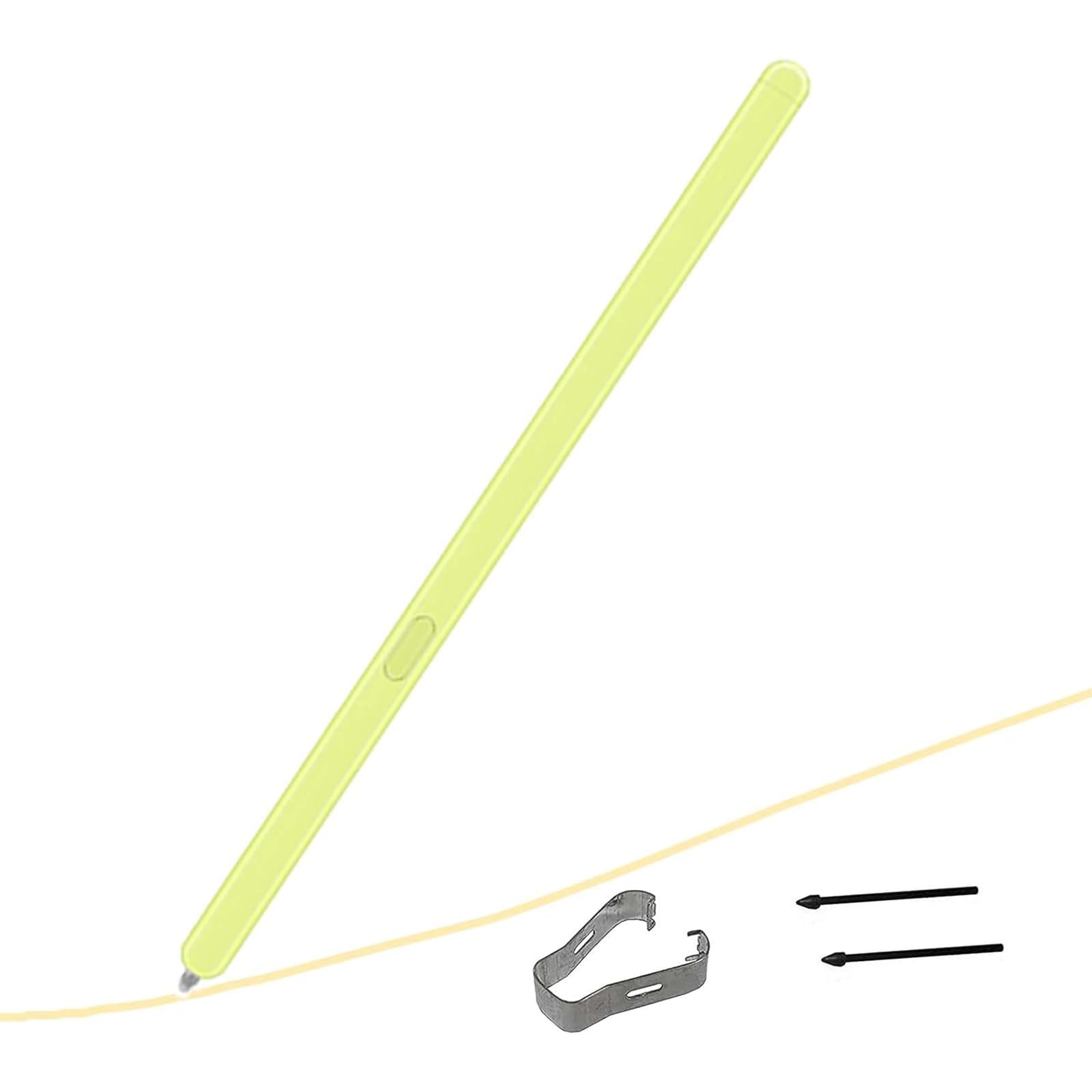 Z Fold 6/5 S Pen for Samsung Galaxy Z Fold 6/5 S Pen Fold Edition Galaxy Z Fold 6/5 Stylus Pen Z Fold 6 Slim S Pen + Tips/Nibs Repalcement (Green)