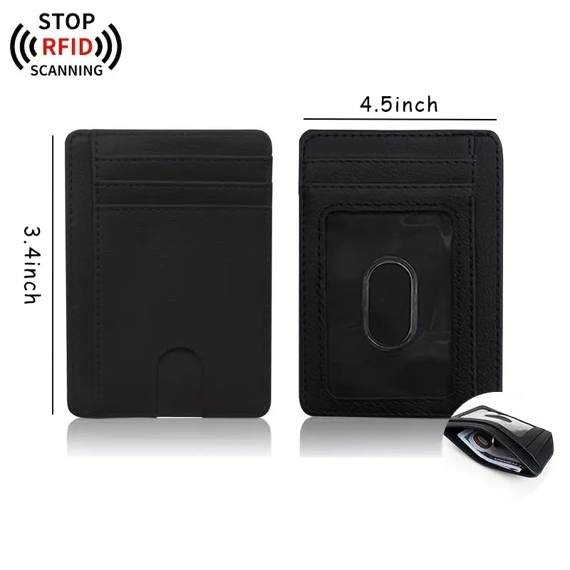 Pink Slim Minimalist Card Holder Wallet – Case for Men & Women, Ultra-Thin Durable Money Clip with Multiple Slots for Credit Cards, IDs, Cash, Travel & Business2