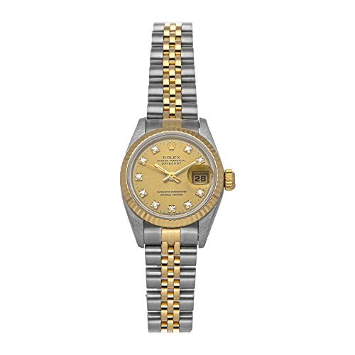 Rolex Datejust Mechanical(Automatic) Champagne Dial Watch 69173 CHP DI Jub (Pre-Owned)