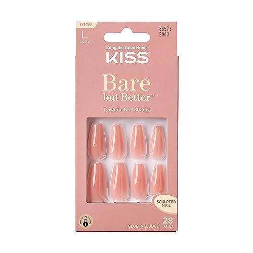 KISS Bare-But-Better Nails – Nude Glow – BigaMart